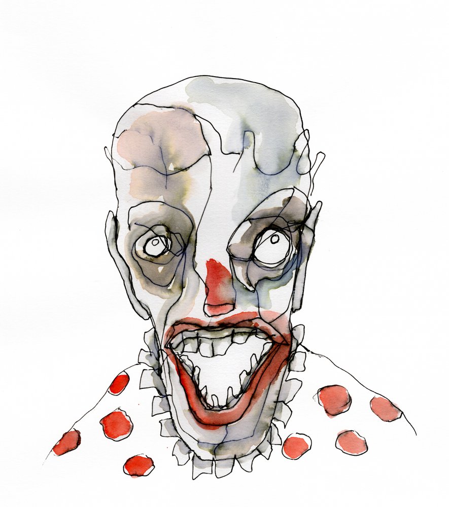 Kammottava klovnin virne tekijältä Wildemar Doomgriever