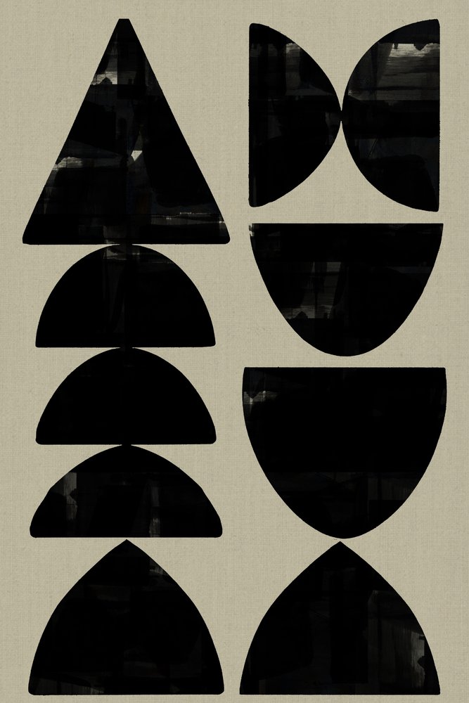 Abstraktit geometriset muodot tekijältä cartissi