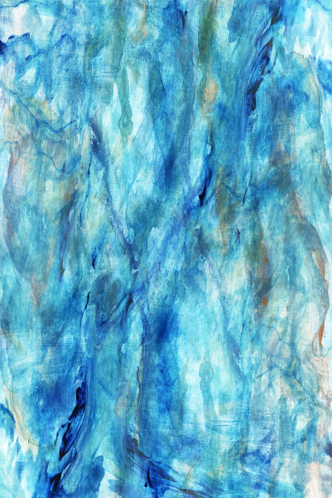 Fluid Blue -abstrakti tekijältä cartissi