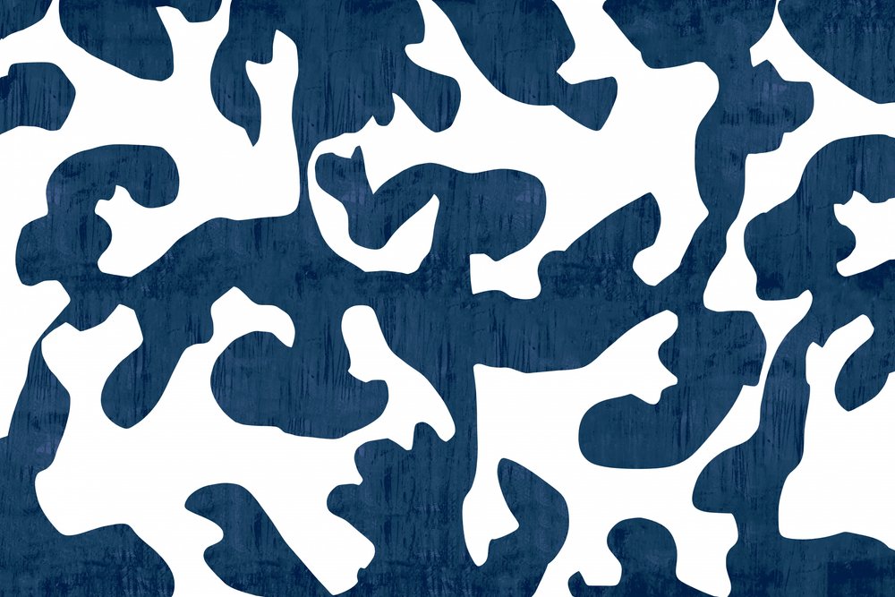 Sujuvakuvioinen indigo tekijältä cartissi