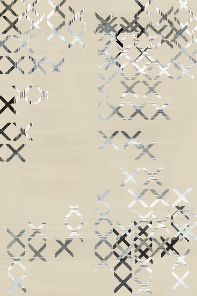 Geometrinen ristikuvi tekijältä cartissi