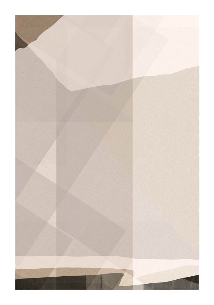 Pehmeä beige abstrakti maalaus tekijältä cartissi