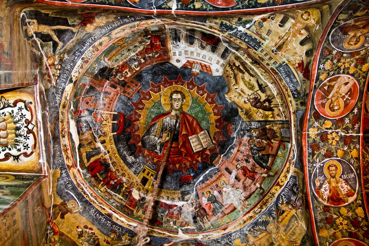 St Marys -kirkon katto, Leusa, Albania tekijältä Unknown