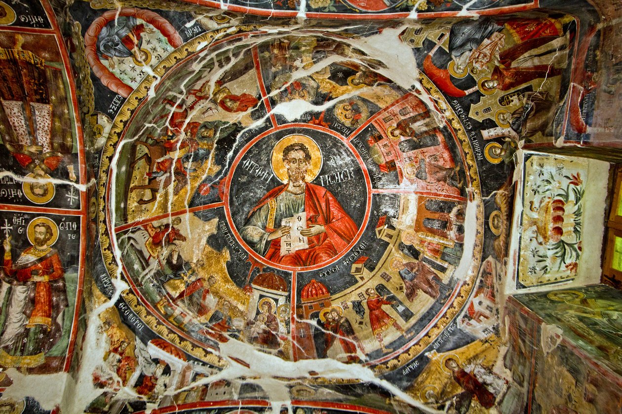 St Marys -kirkon katto, Leusa, Albania tekijältä Unknown