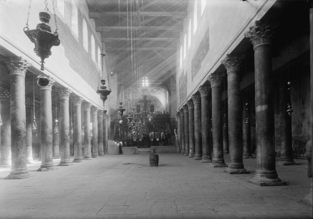 Syntymäkirkko, Betlehem, 1934-9 (svetokuvassa). tekijältä Unbekannt Unbekannt