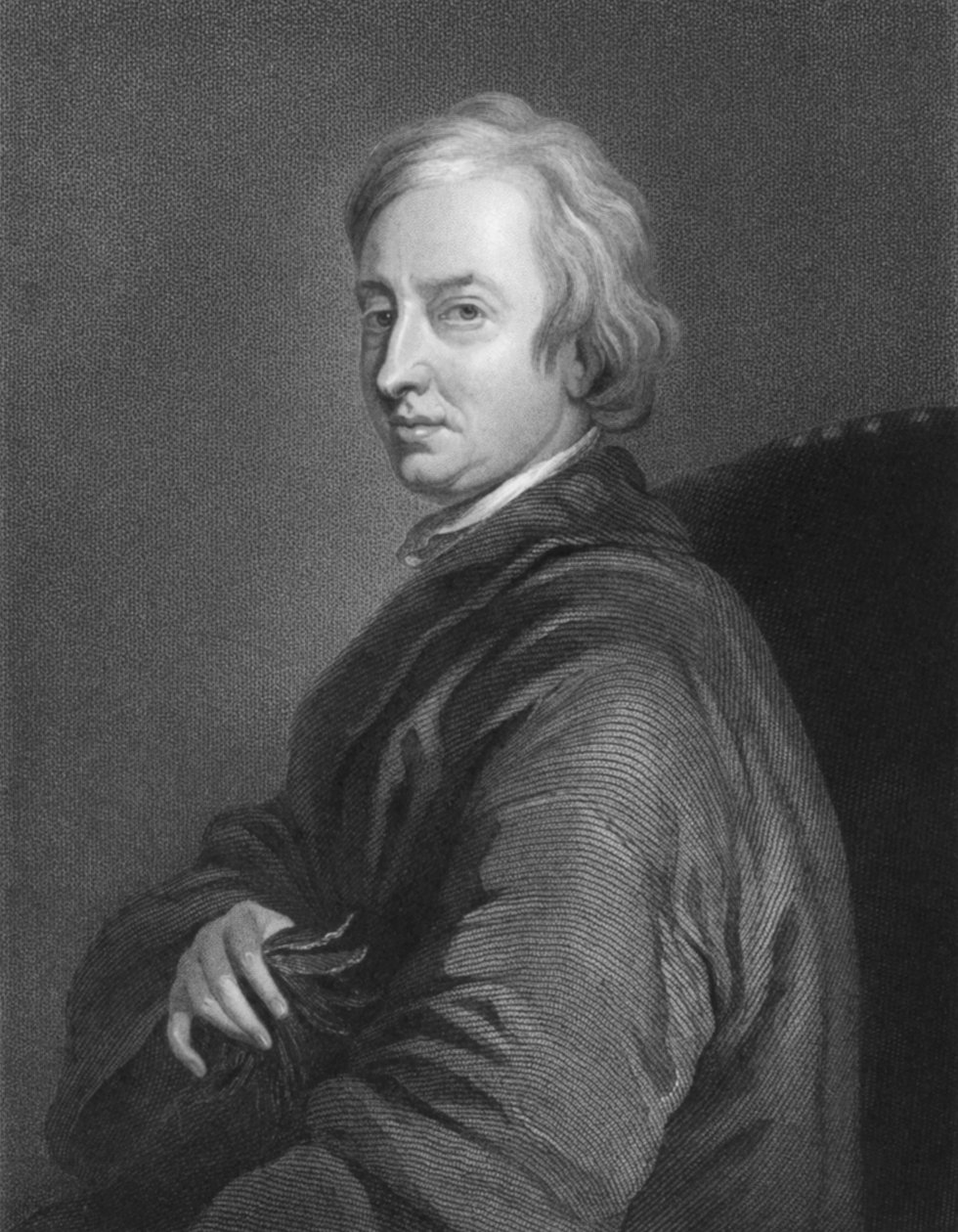Englantilainen runoilija John Dryden, Lontoo, Englanti, n. 1670 tekijältä Unknown