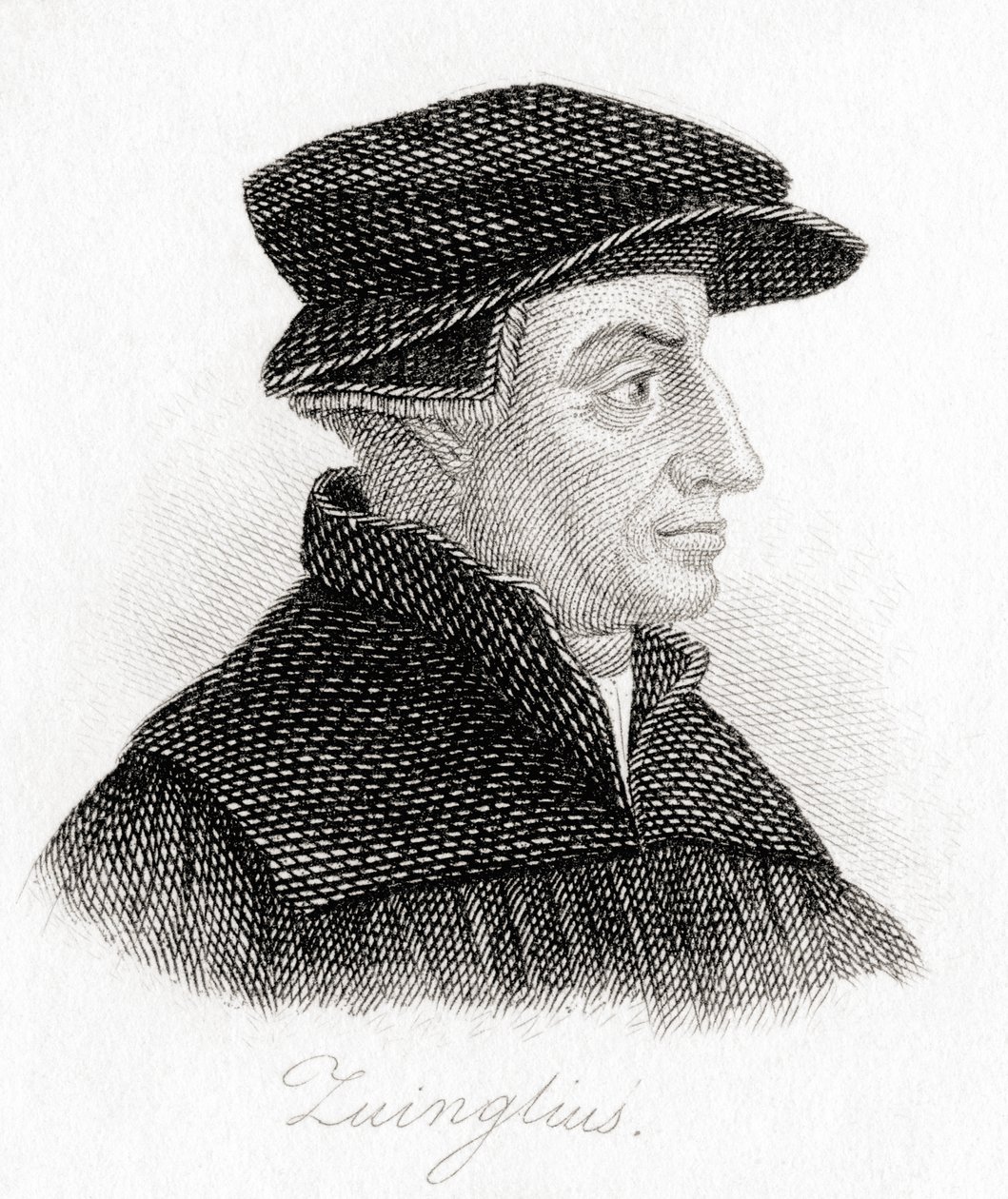 Huldrych Zwingli vai Ulrich Zwingli, 1484? 1531. tekijältä Unknown