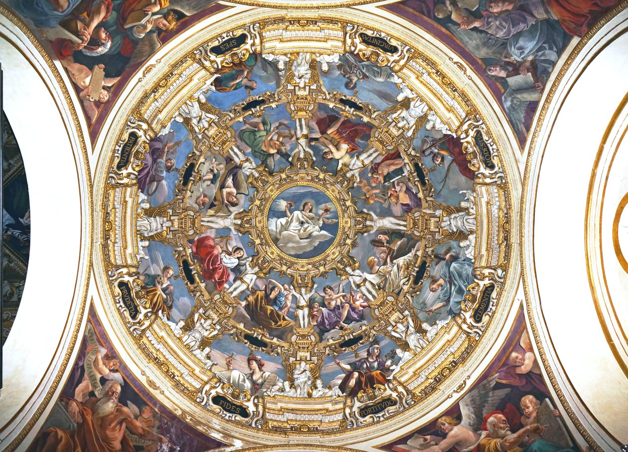 Madonna della Ghiaran sisätilat, Reggio Emilia, Emilia-Romagna, Italia tekijältä Unknown
