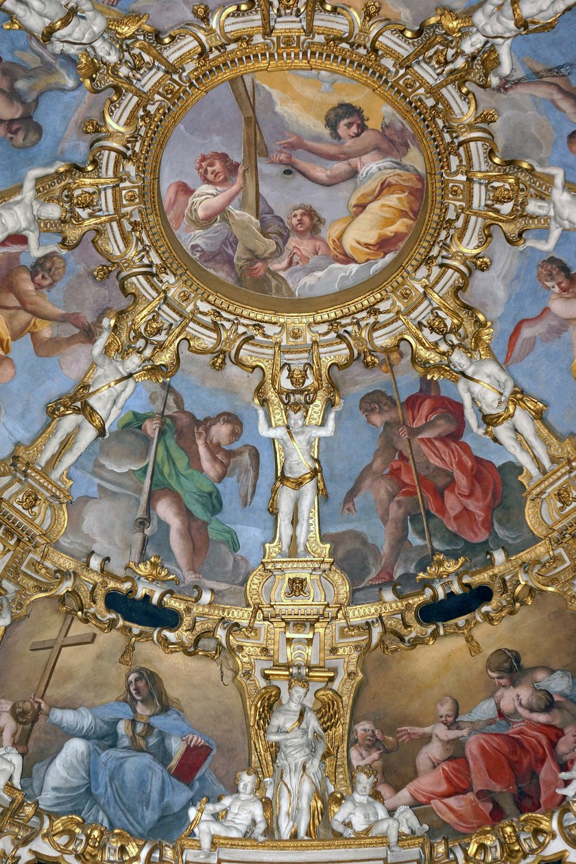 Madonna della Ghiaran sisätilat, Reggio Emilia, Emilia-Romagna, Italia tekijältä Unknown