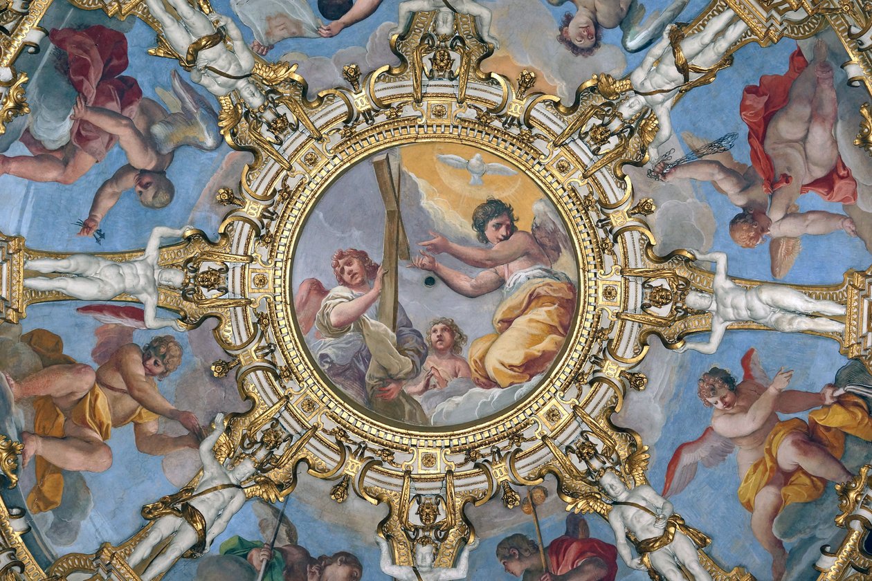 Madonna della Ghiaran sisätilat, Reggio Emilia, Emilia-Romagna, Italia tekijältä Unknown