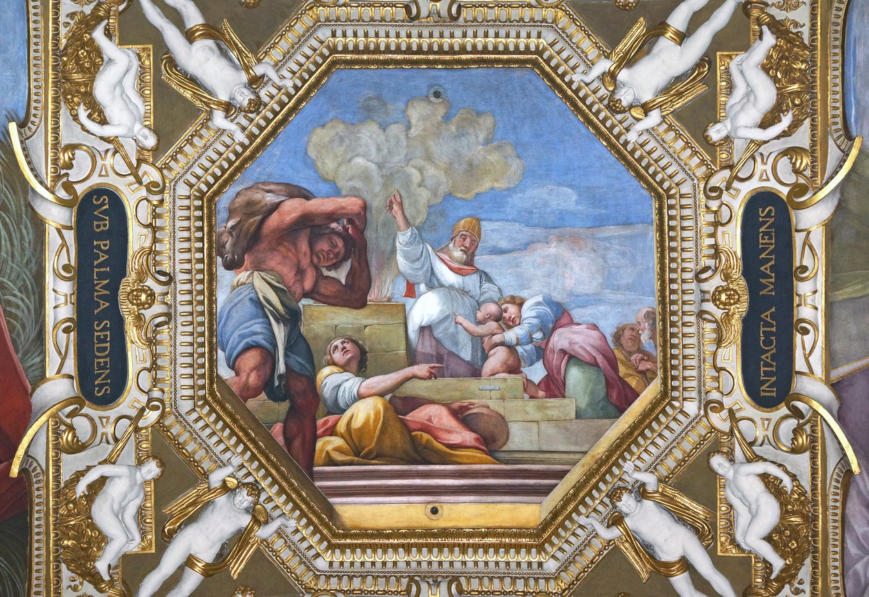 Madonna della Ghiaran sisätilat, Reggio Emilia, Emilia-Romagna, Italia tekijältä Unknown