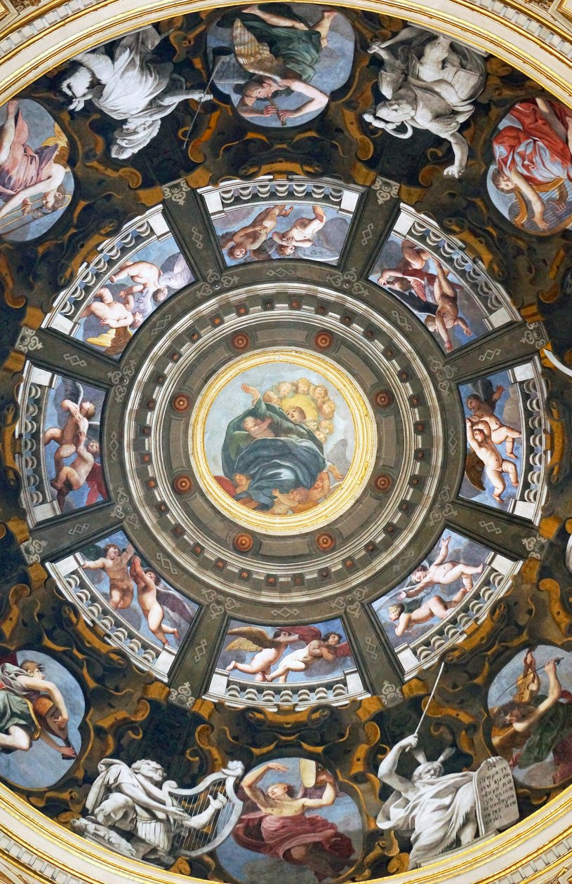Madonna della Ghiaran sisätilat, Reggio Emilia, Emilia-Romagna, Italia tekijältä Unknown