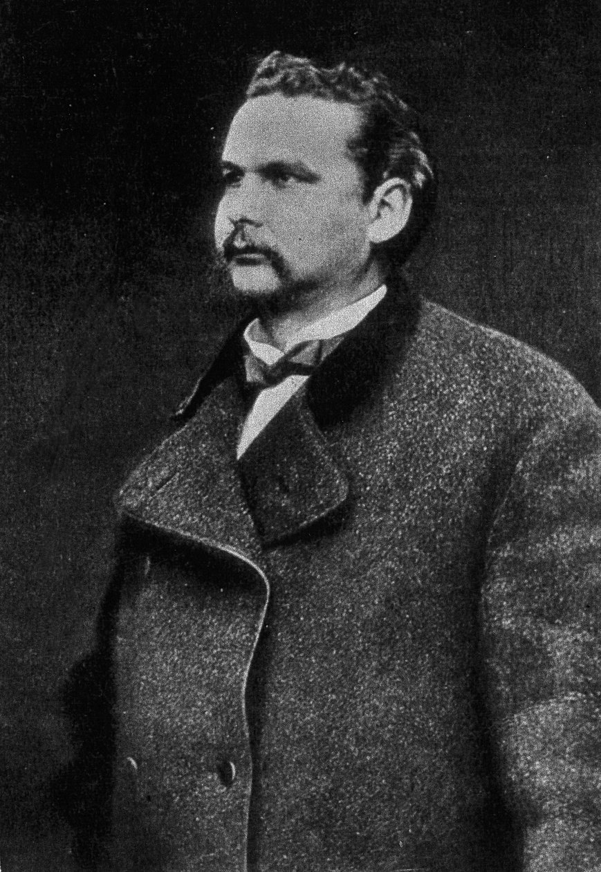Ludvig II Wittelsbach Baijerin kuningas 1864-1886, täällä n. 1880-luku tekijältä Unknown