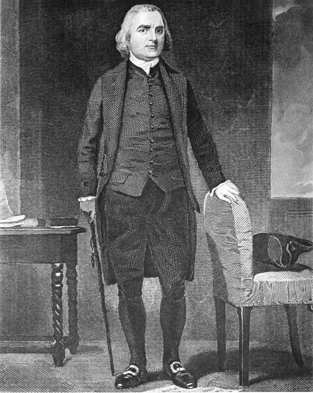 Samuel Adams, amerikkalainen valtiomies tekijältä Unknown