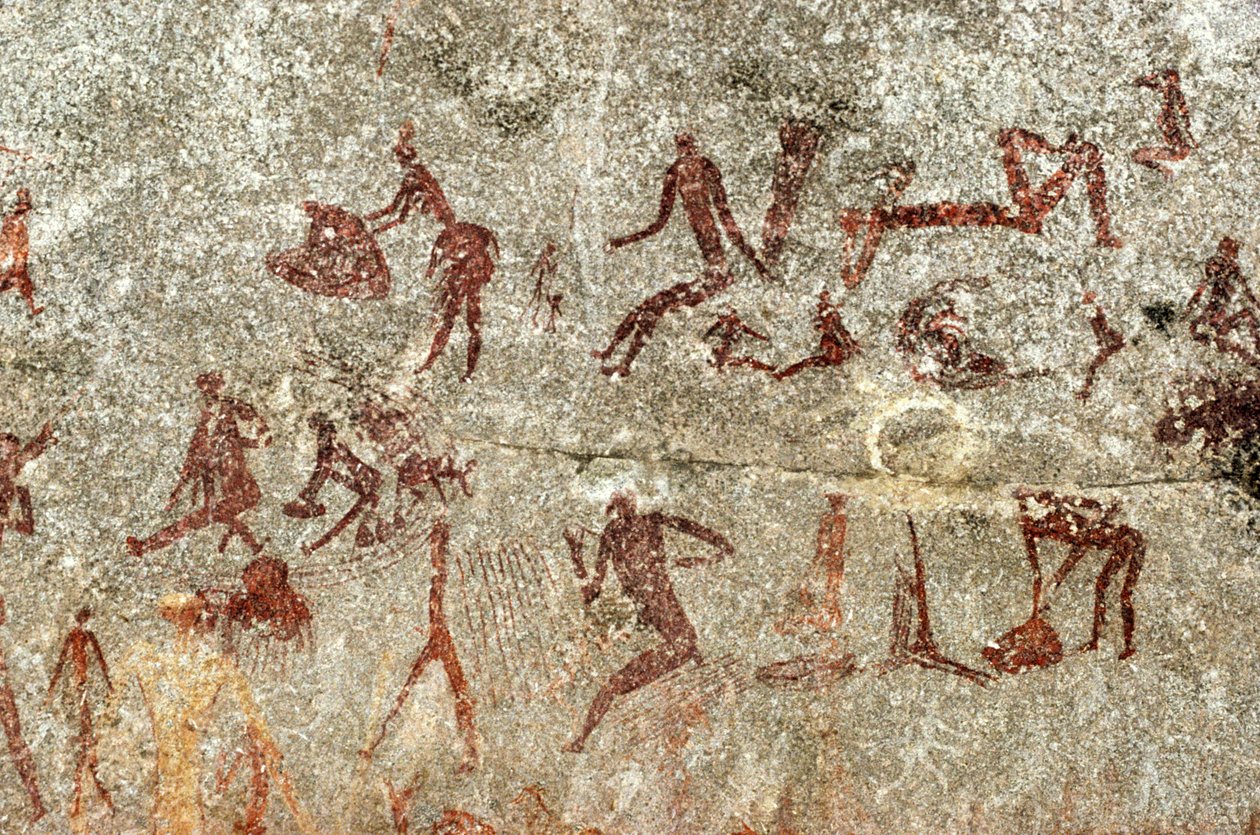 San Rock Art, Etelä-Afrikka tekijältä Unknown