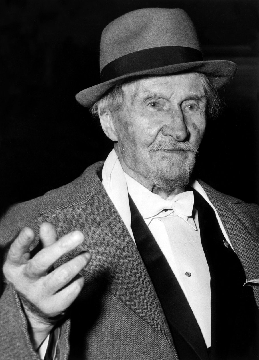 Ranskalainen säveltäjä Gustave Charpentier (1860-1956) C. 1950 tekijältä Unknown