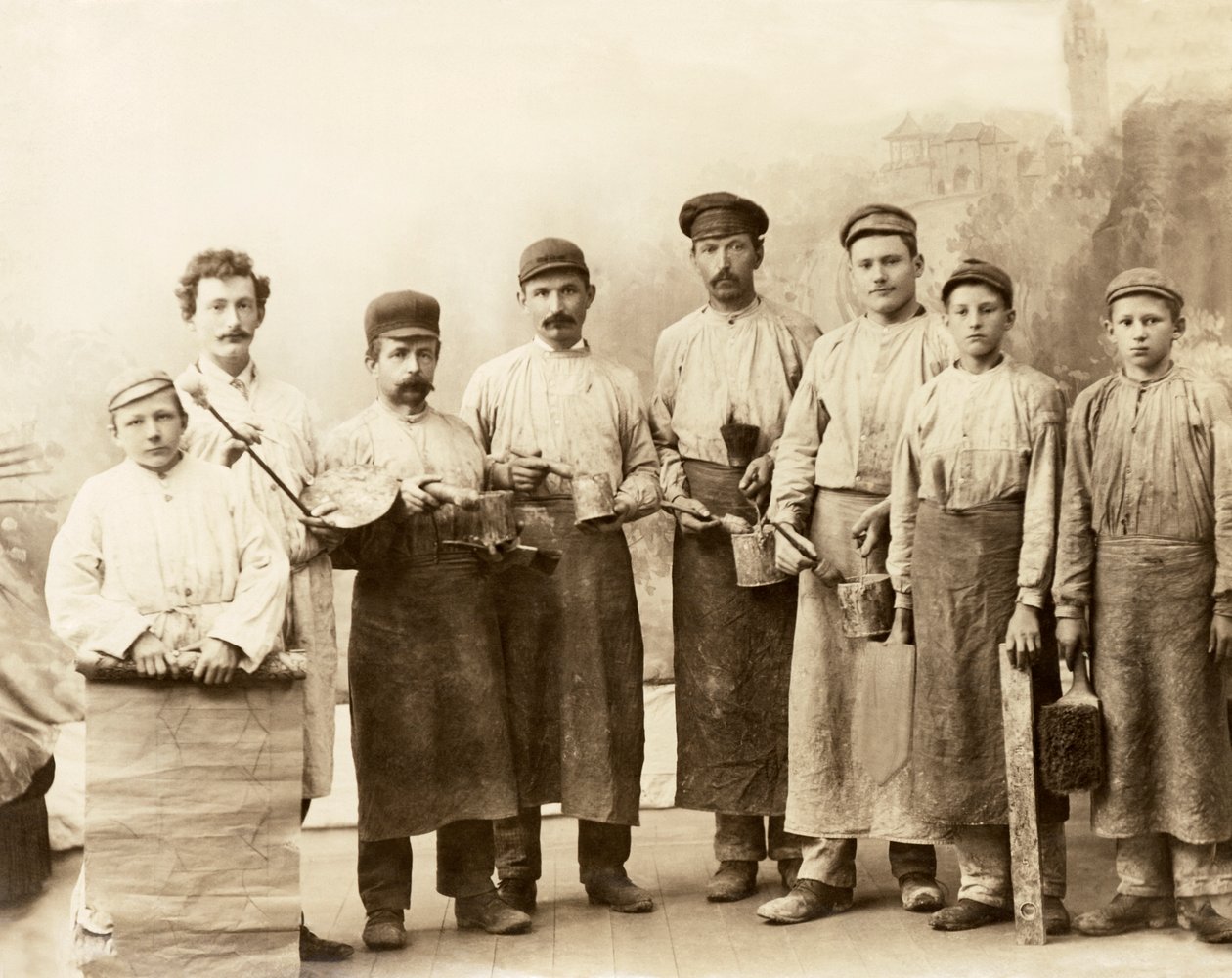 Tapettien ripustimet, 1880 tekijältä Unknown