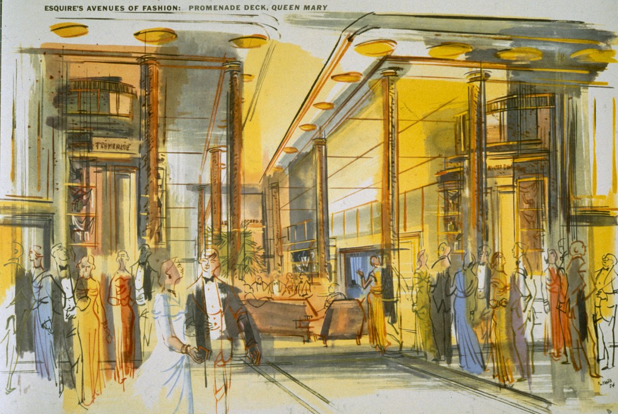 Promenade Deck Queen Mary -laivalla, Esquire