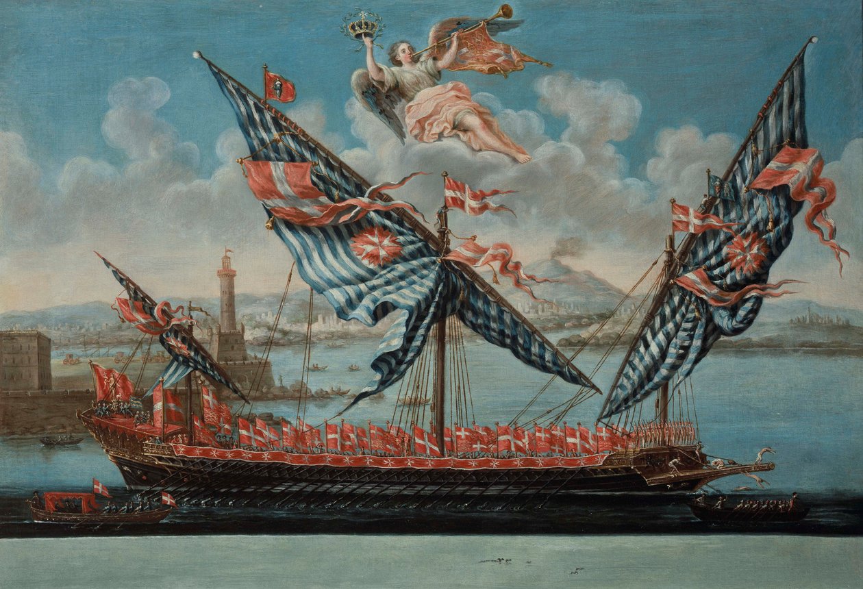 Galman Emmanuel de Rohan-Polducista, Jerusalemin Pyhän Johanneksen ritarikunnan suurmestari, n. 1780-85 tekijältä Neapolitan School