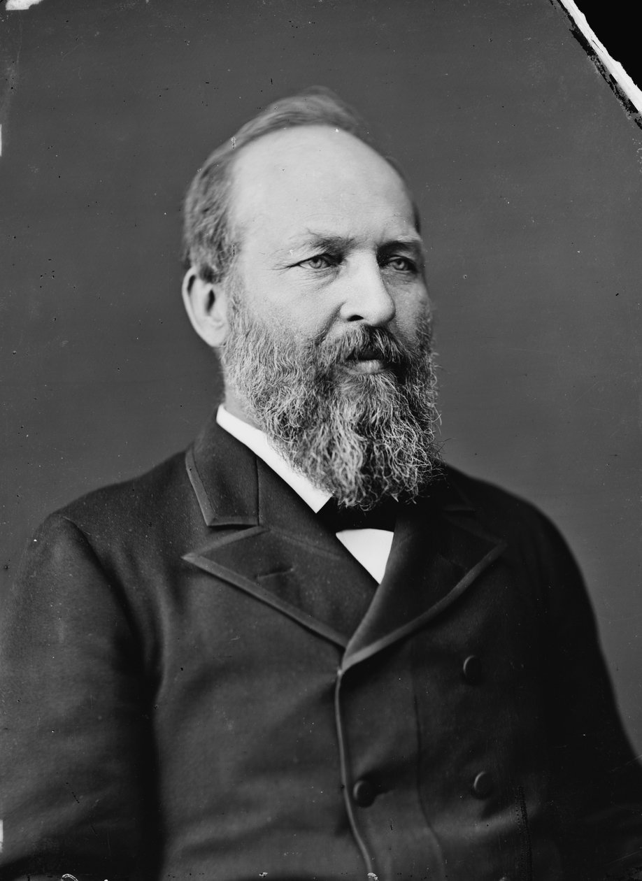 Presidentti James Garfield, 1870-80 tekijältä American Photographer