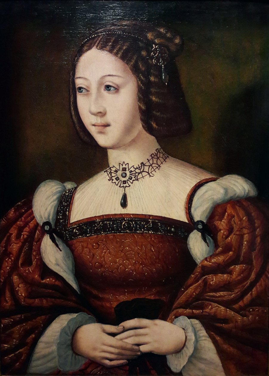 Portugalilaisen Isabellan muotokuva (1503-1539) tekijältä Anonymous