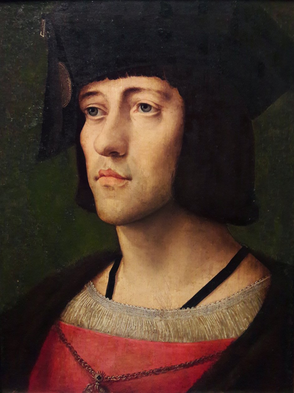 Johanneksen Luxemburgin muotokuva, Villen lordi (1475-1508) tekijältä Anonymous