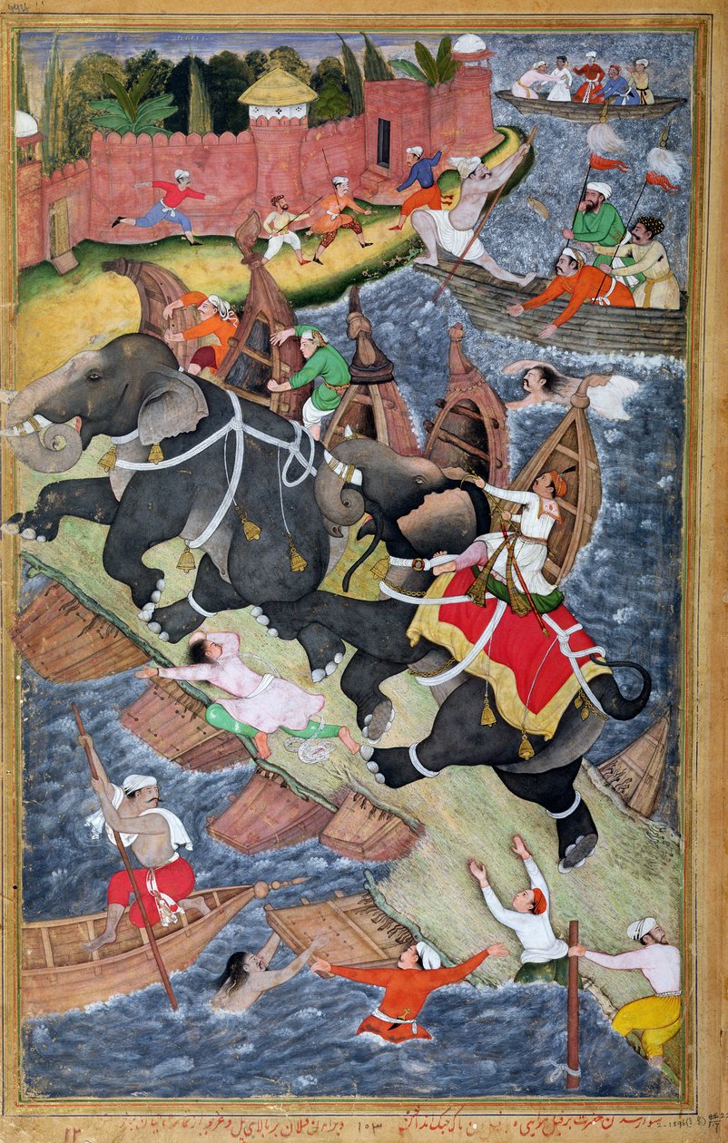 Akbar kesyttää Savage Elephantin, Hawa