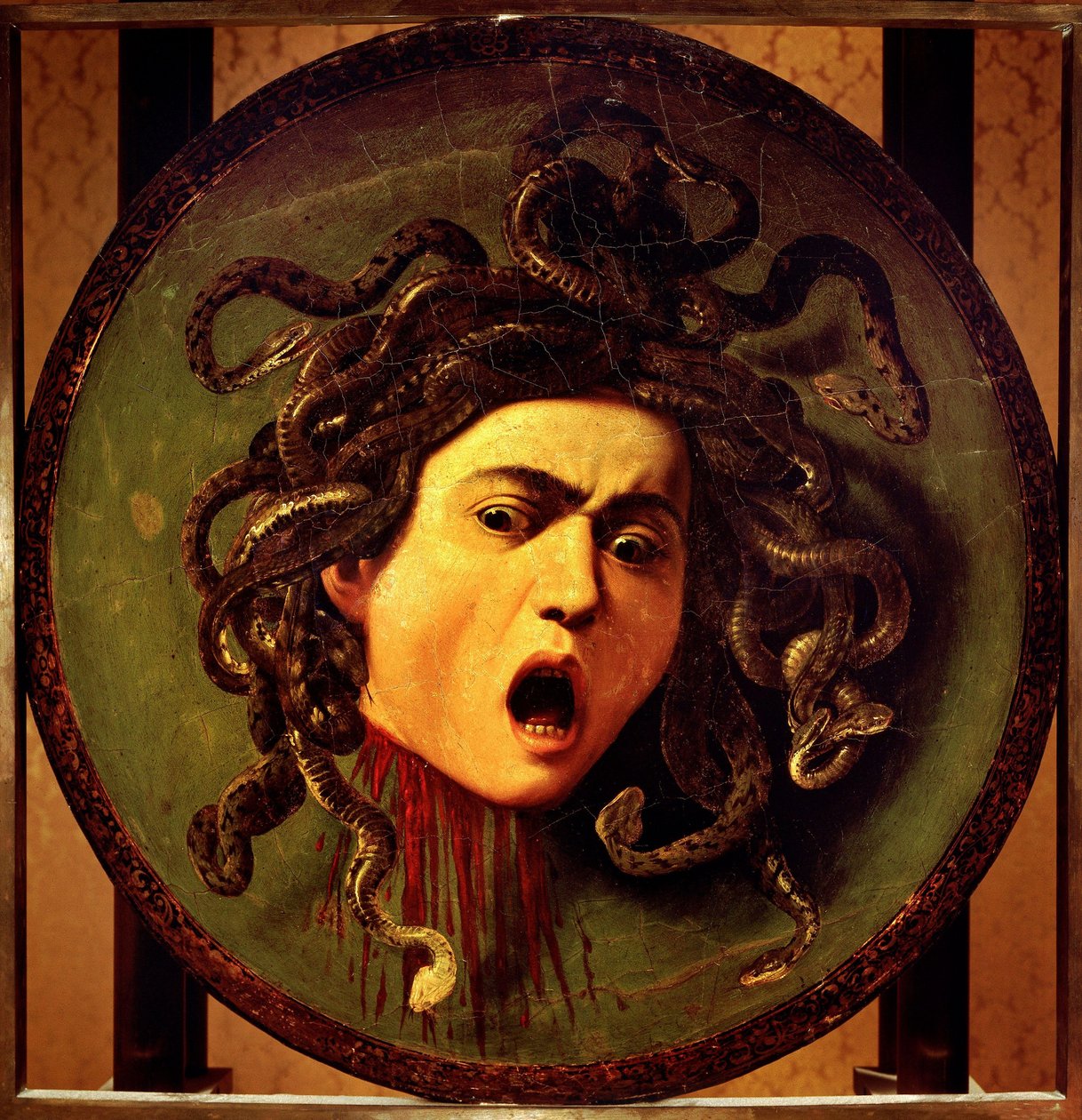 Medusa tekijältä Michelangelo Merisi Caravaggio