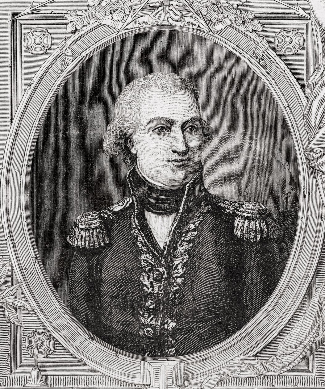 Louis Thomas Villaret de Joyeuse (1750-1812) Louis Blancin (1811-82) teoksesta "Histoire de la Revolution Francaise", kaiverrus Adolphe Francois Pannemaker (s.1822) 1847-62 (litho) tekijältä French School