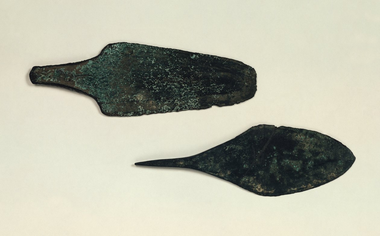 Kaksi tikaria, 2000-1800 eKr. (kupari) tekijältä Prehistoric