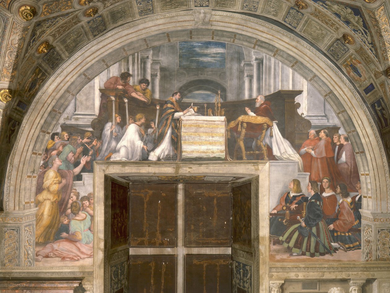 Misa de Bolsena tekijältä Raffaello Sanzio Raphael