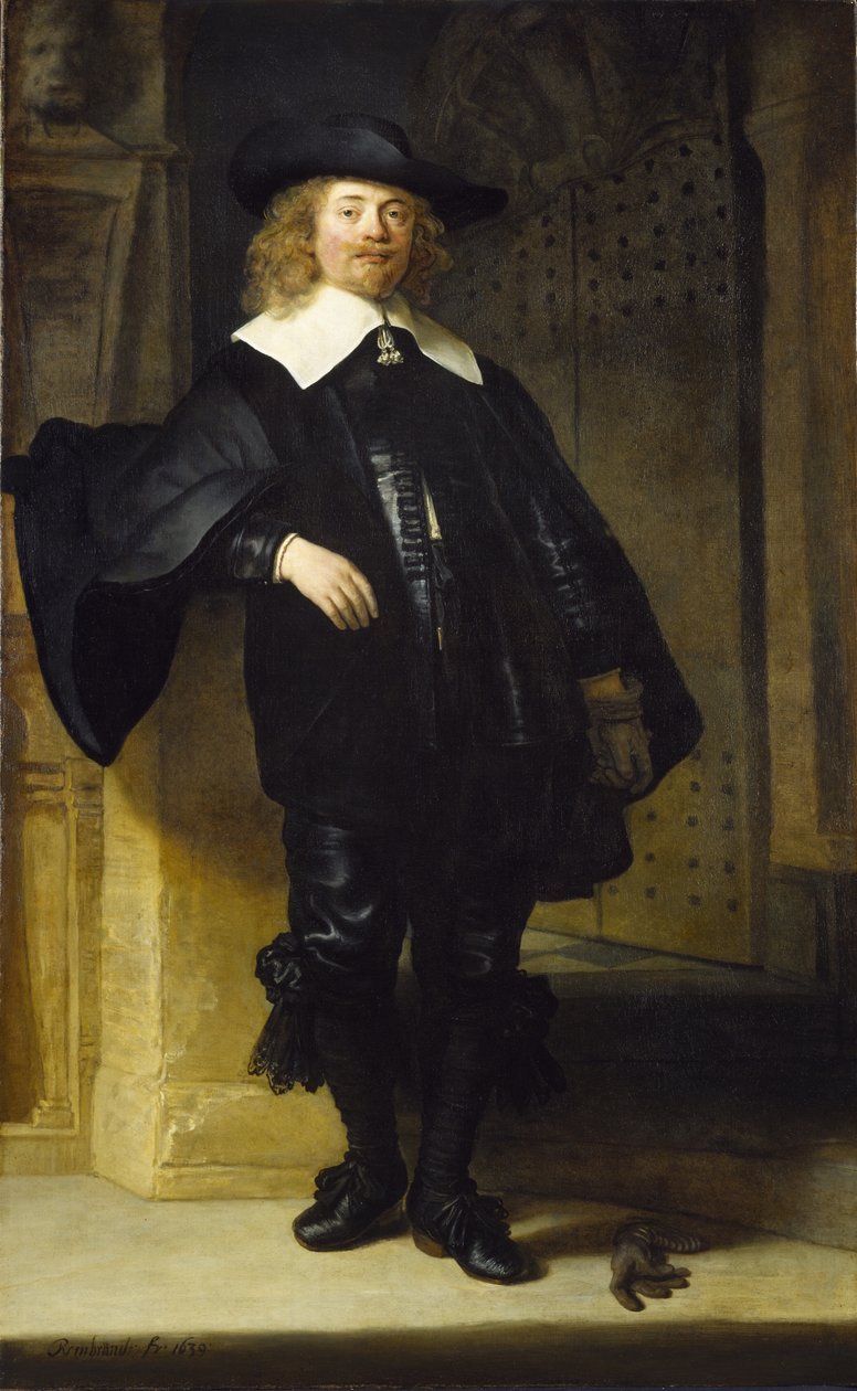 Andries de Graeffin (1611-1677) muotokuva tekijältä Rembrandt van Rijn