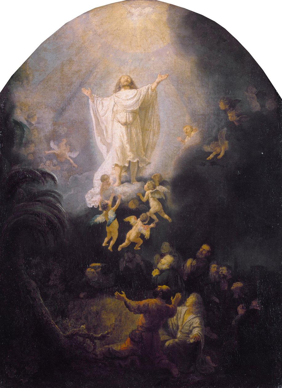 Ylösnousemus tekijältä Rembrandt van Rijn