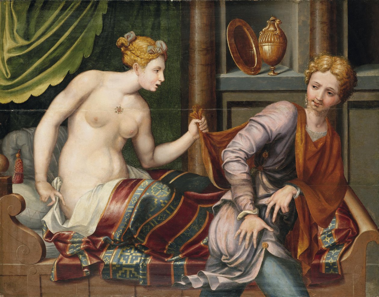 Joseph ja die Frau des Potiphar tekijältä Unknown