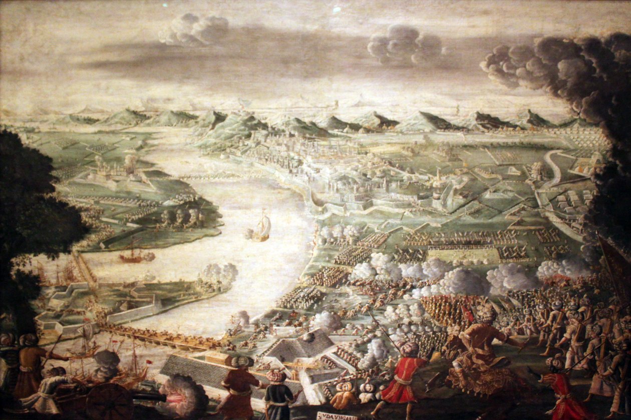 Budan valtaaminen, 1686 tekijältä Unknown