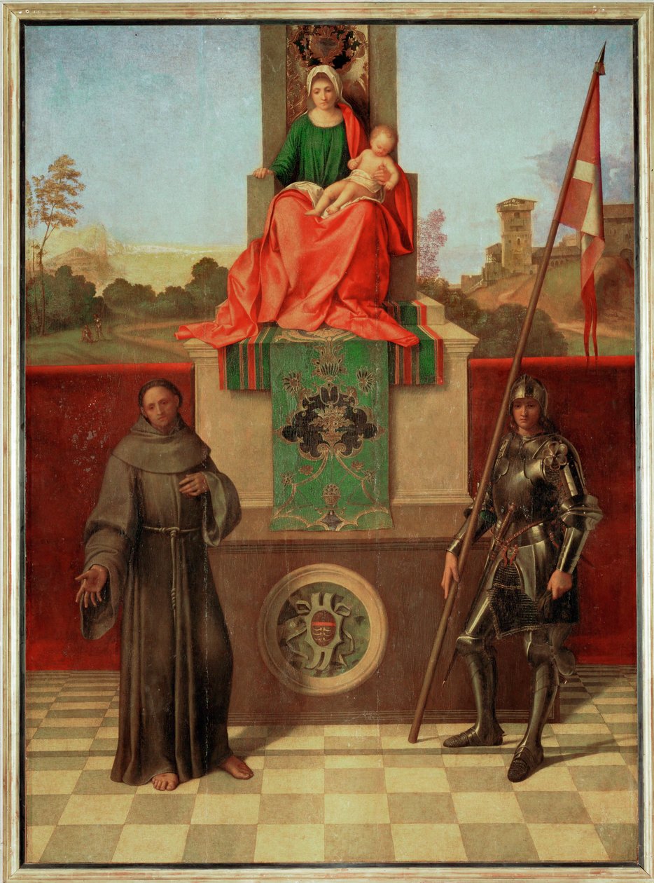 Pale di Castelfranco (maalaus) tekijältä (1476/8-1510) Giorgione