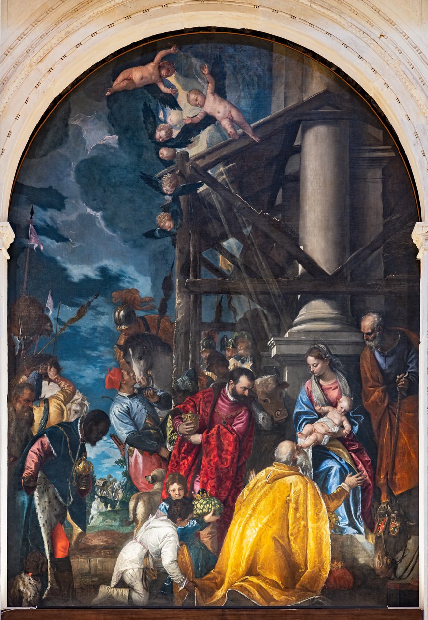Maagien palvonta tekijältä (1528 88) Veronese