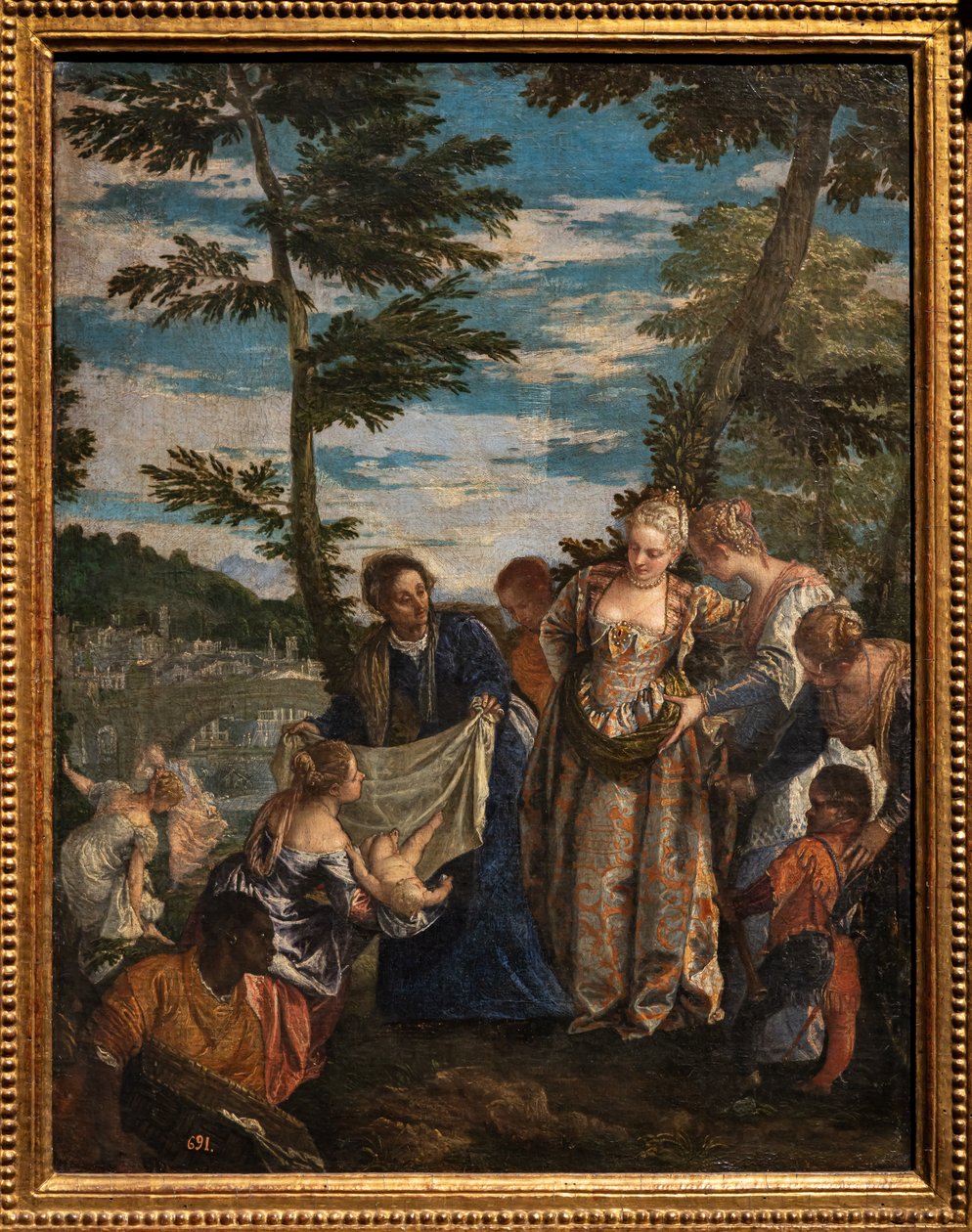 Mooseksen löytö tekijältä (1528 88) Veronese