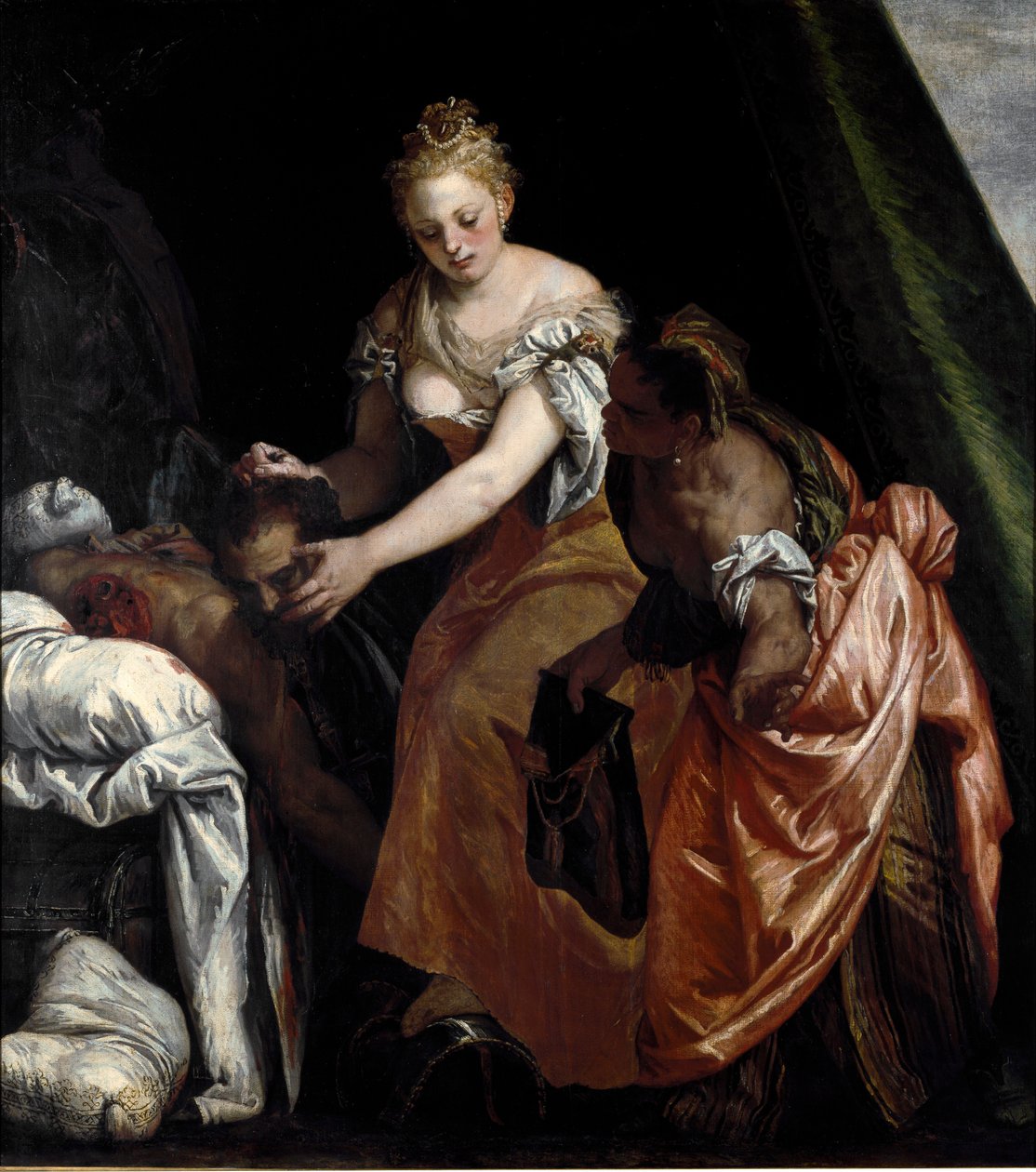 Judith Holofernesin pään kanssa tekijältä Veronese