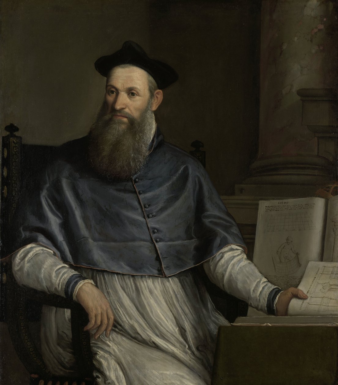 Daniele Barbaron (1513-70) muotokuva tekijältä Veronese