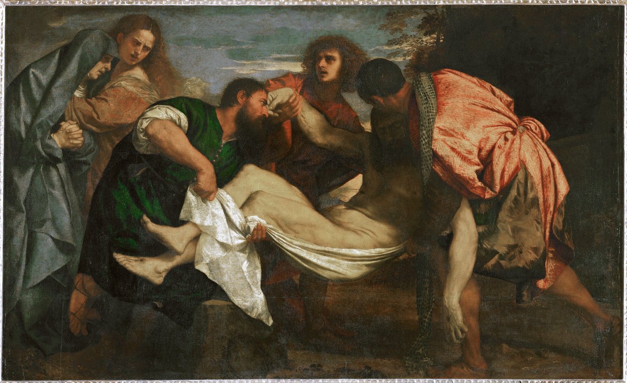 Kristuksen hautaaminen ... tekijältä (1528 88) Veronese