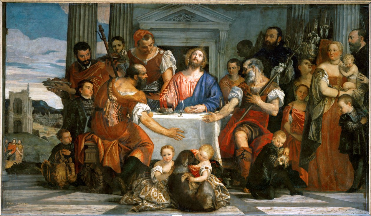 Emmauksen pyhiinvaeltajat ... tekijältä (1528 88) Veronese
