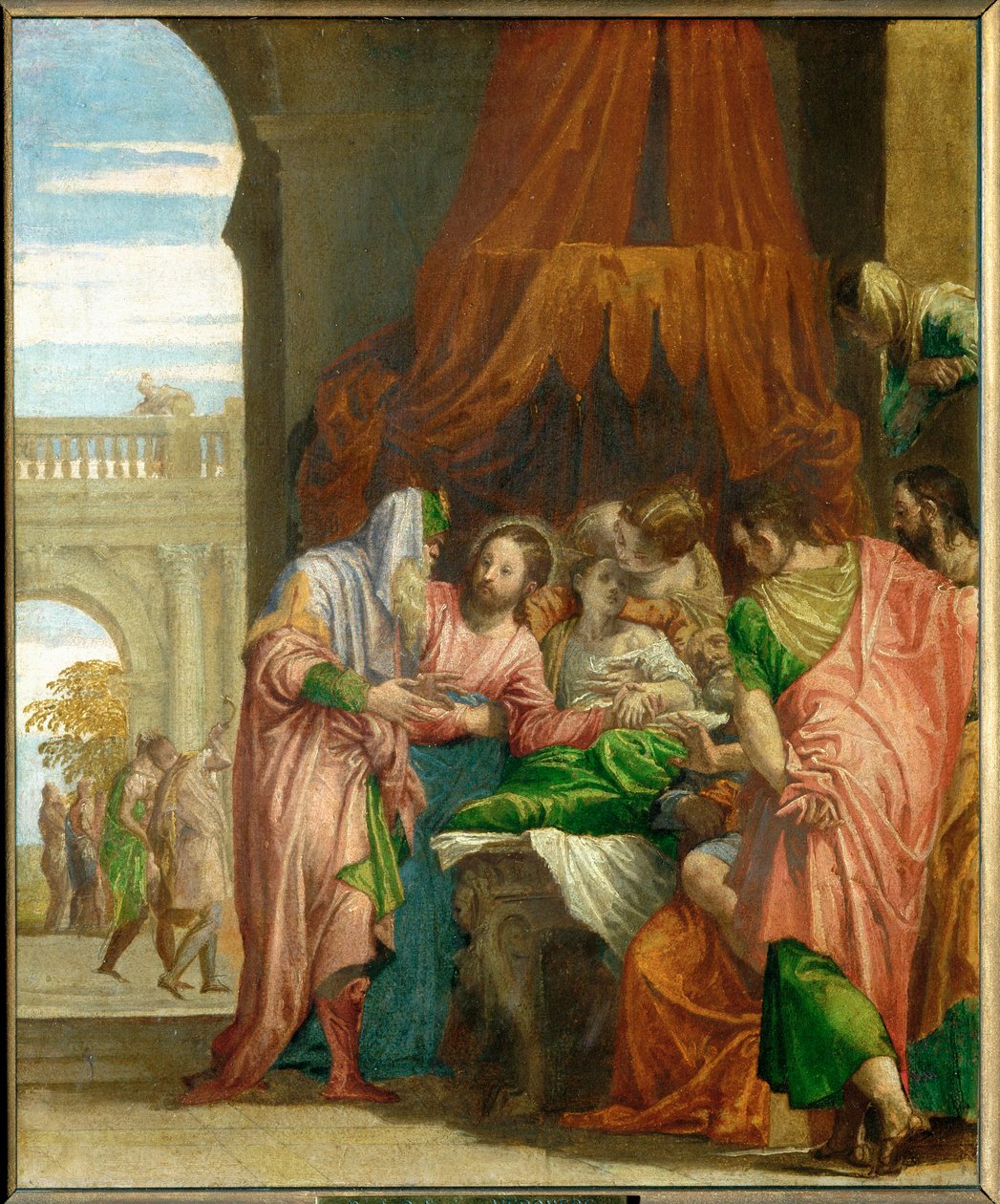 Jairuksen tyttären ylösnousemus ... tekijältä (1528 88) Veronese