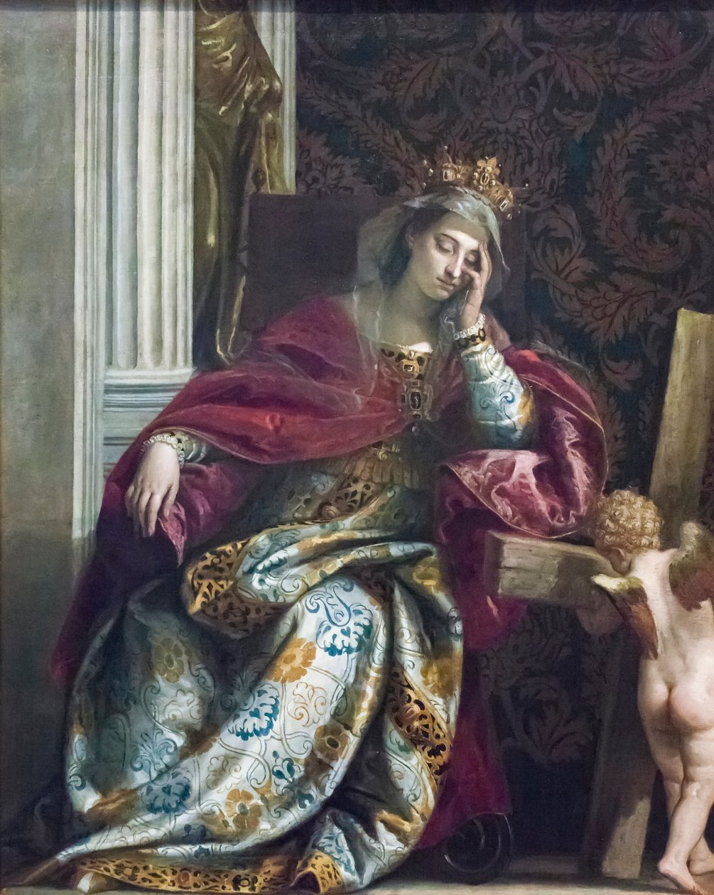 Pyhän Helenan visio tekijältä (1528 88) Veronese