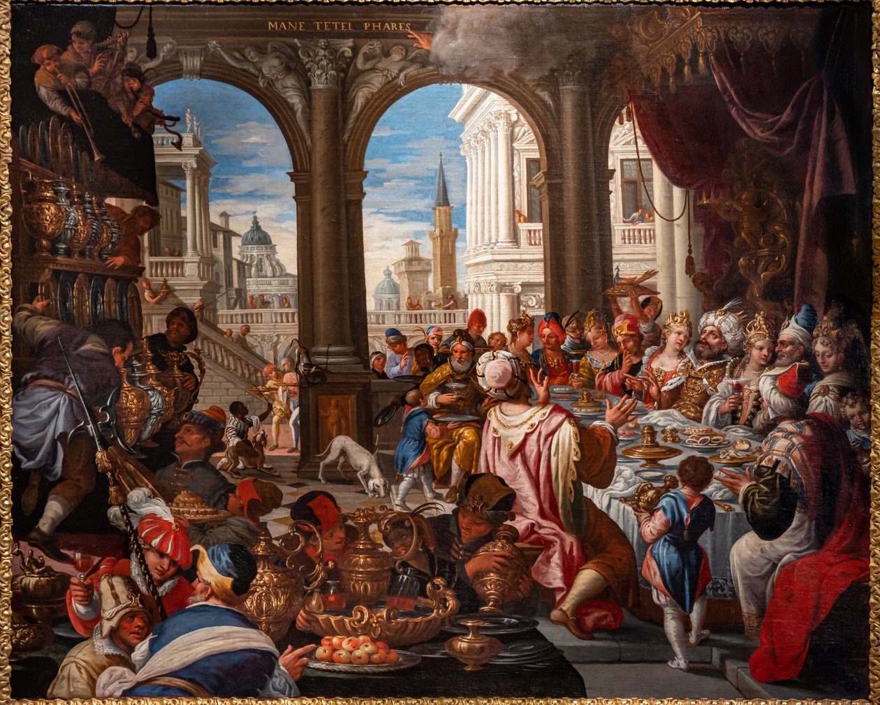 Balthazarin juhla tekijältä (1528 88) (workshop of) Veronese