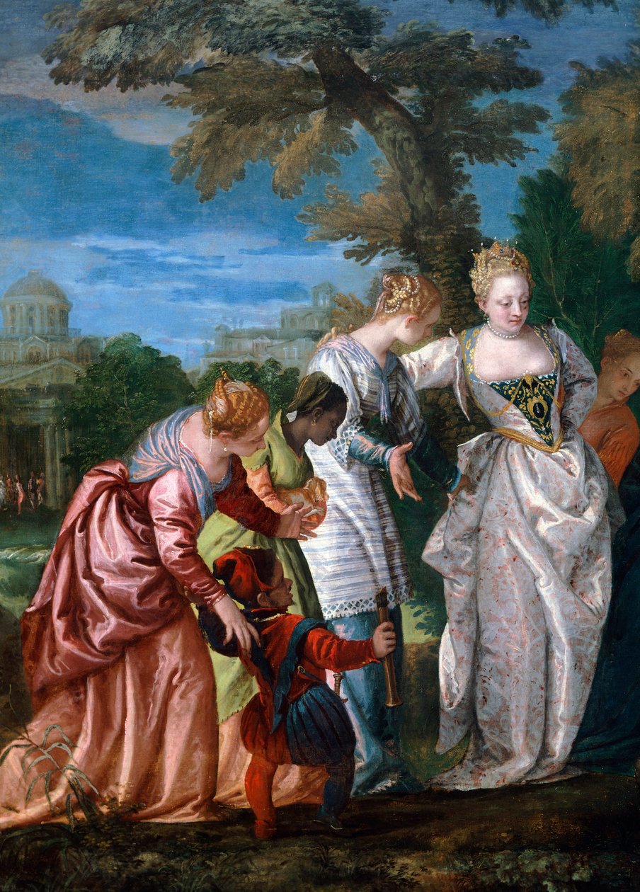 Paolo Veronese (1528-1588) pelasti Mosen vedestä tekijältä (1528 88) Veronese
