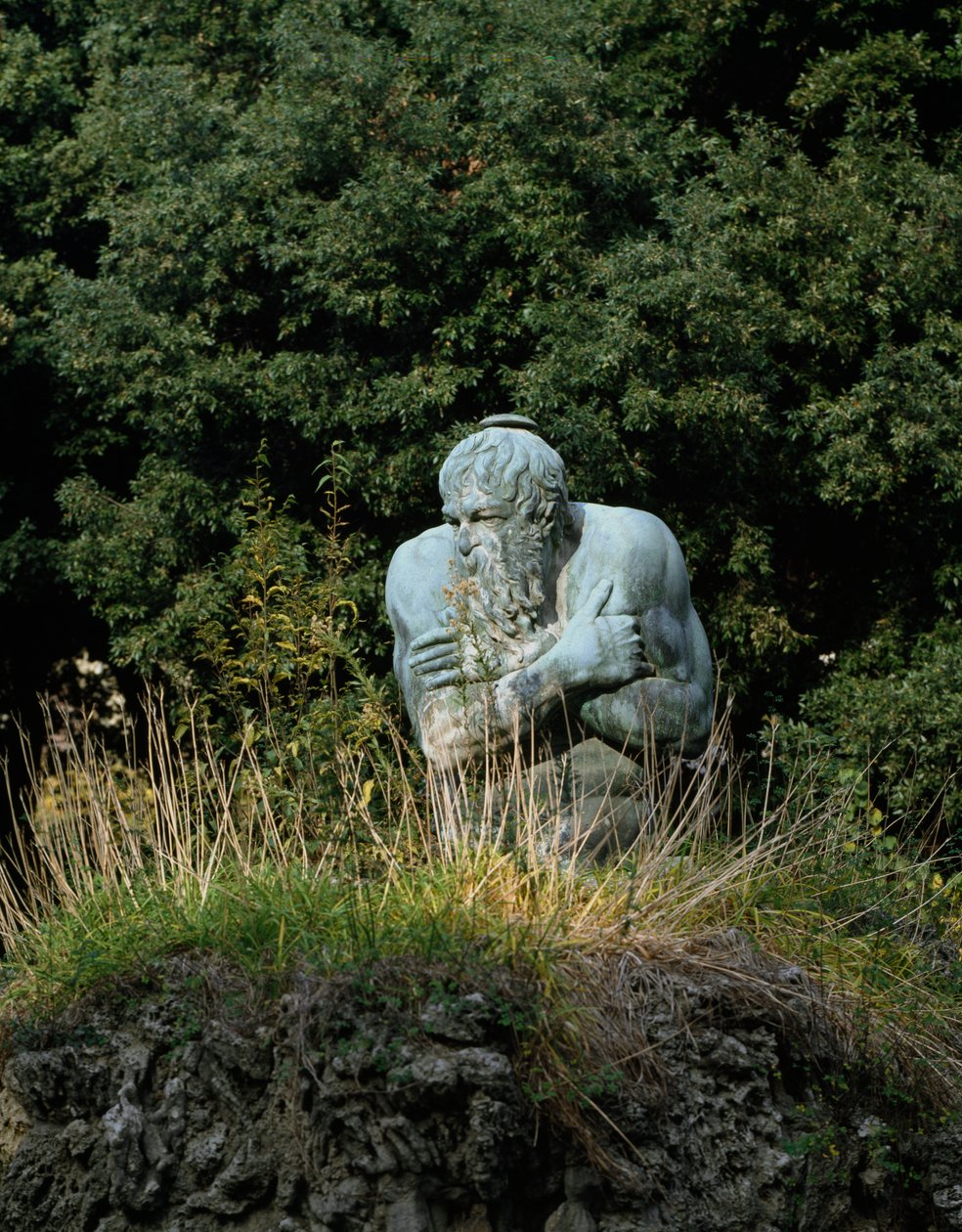 Talvi. Veistos tekijältä Giambologna