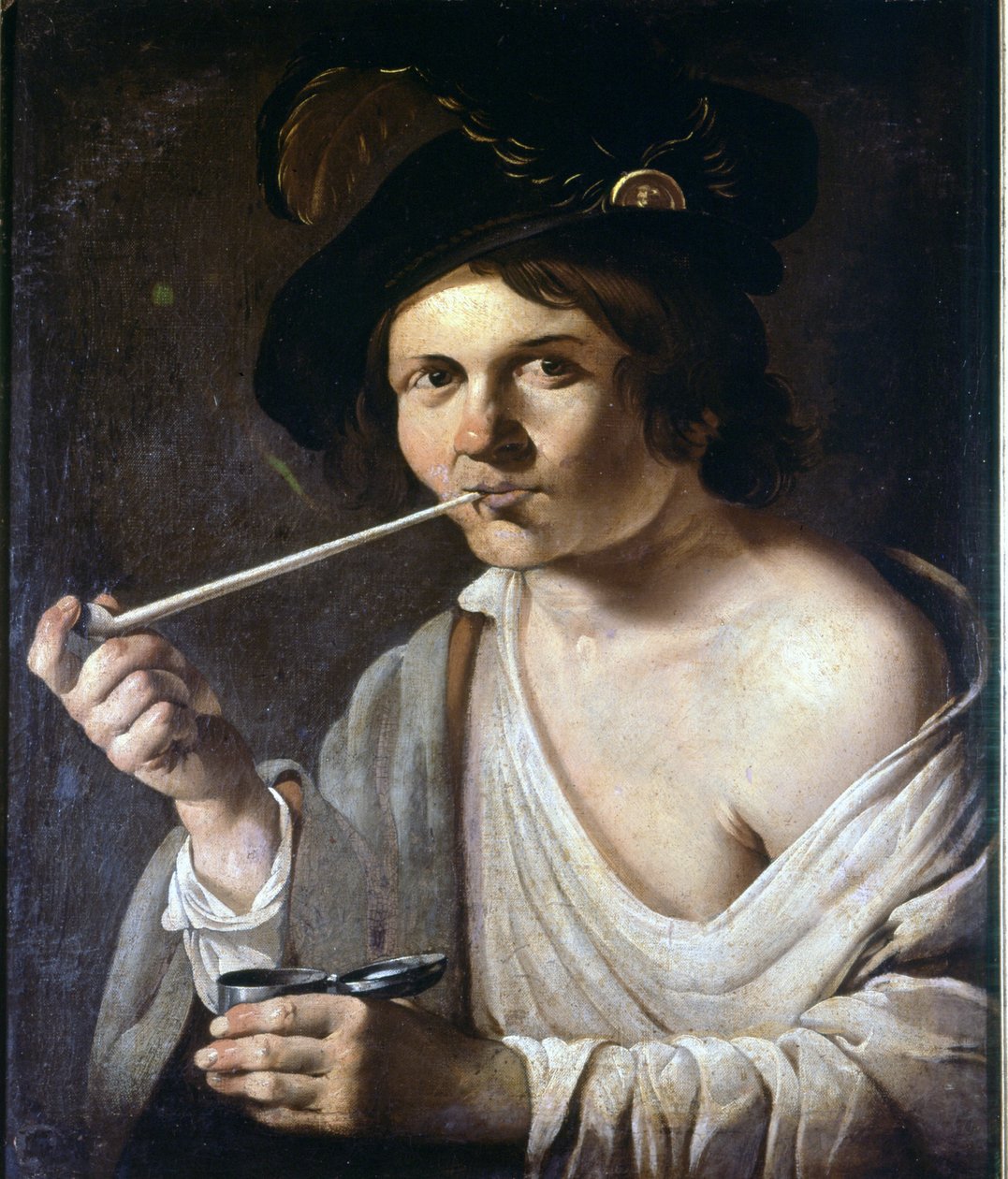 Oletettu muotokuva Tommaso Aniellosta dit Masaniellosta (1623 - 1647). Napoli, St. Martinon kansallismuseo. tekijältä Masaniello