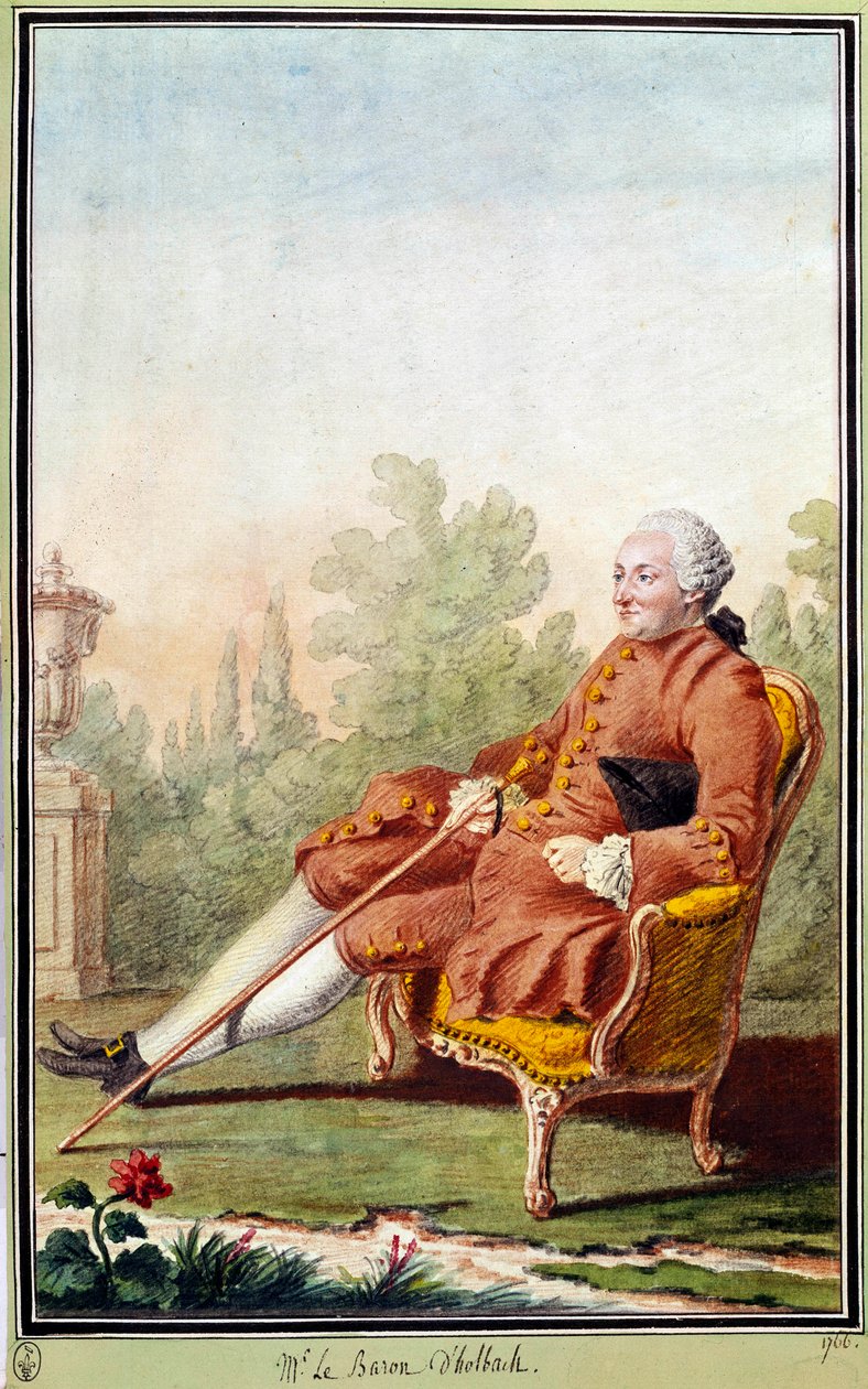 Muotokuva Paul Henri Dietrichistä, Baron d