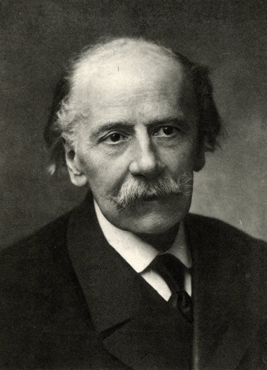 Jules (Emile Frederic) Massenet (1842-1912). ranskalainen säveltäjä (m/w kuva) tekijältä (1820 1910) Nadar